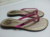 Rasteirinha com Strass Rosa Ref. R04